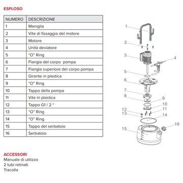 Pompa Decalcificante Power 20 Ferrari - 20L | Idrobay