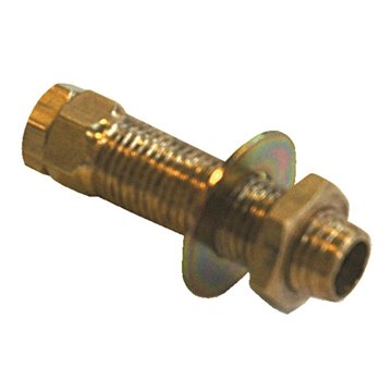 Raccordo prelievo fumi universale 10 MA in ottone con tappo