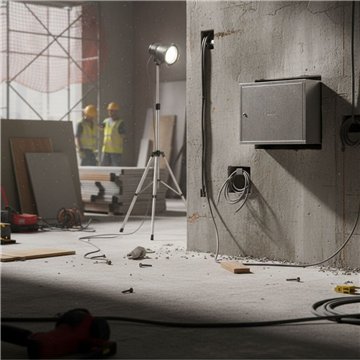 Cassetta contatore acqua zincata 60x40x24 cm con serratura