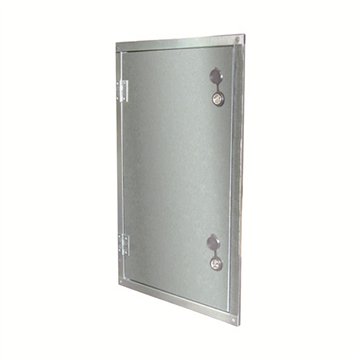 Sportello contatore gas a tenuta stagna in acciaio inox sport.cont.gas stagno inox h70 l40