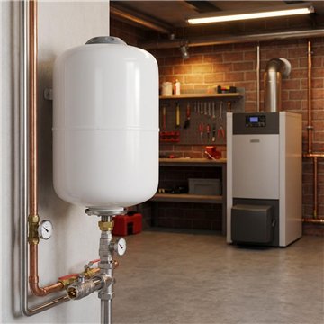 Vaso Espansione 5L CE Riscaldamento Sanitario 8bar | Idrobay