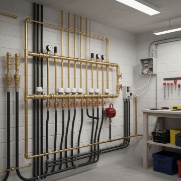 Attuatore Elettrotermico NC 230V Contatto Pulito | Idrobay