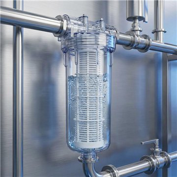 Cartuccia con Rete Lavabile 7" 80 Micron 3/4"-1" | Idrobay