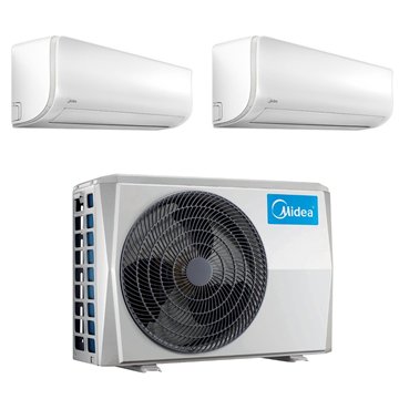 Midea Dual Split 9000+12000 BTU R32 Wi-Fi A++ M2OE-18 | Idrobay