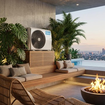 Midea Trial Split 9000+9000+9000 BTU R32 Wi-Fi A++ | Idrobay