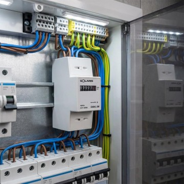 Contatore Energia Monofase 80A 2 Moduli Open Collector | Idrobay