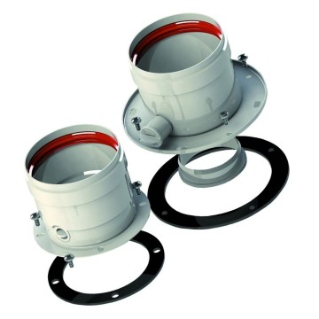 Kit Tronchetti Partenza Ø80 Alluminio Ispezione Universale | Idrobay