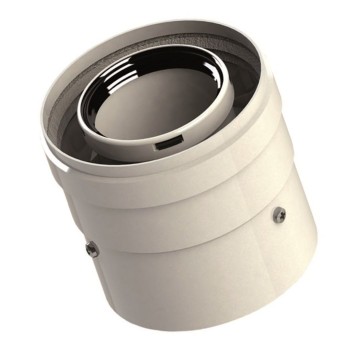 Tronchetto Partenza Coassiale 60/100 Flangia BAXI ROCA | Idrobay