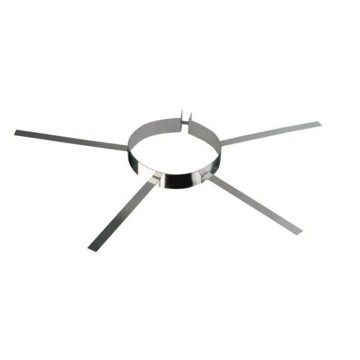 Collare Centraggio Inox AISI 316L Ø150mm Intubamento Camini | Idrobay