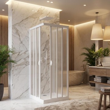 Box Doccia Angolare Scorrevole Linea Acril H190 Estensibile | Idrobay