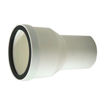 Riduzione Ø80M-Ø100F Polipropilene Bianco Scarichi Civili | Idrobay