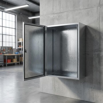 Cassetta Stagna Contatore Gas Lamiera Zincata 700x400x250 | Idrobay