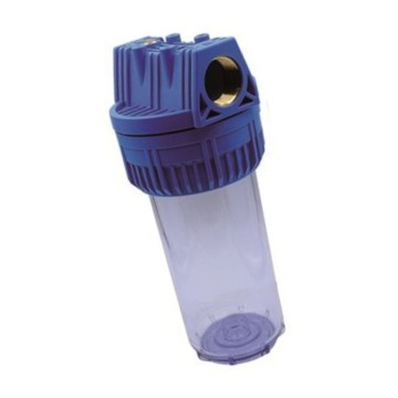 Contenitore Filtro 7" Ø1" Vaso Trasparente 105 l/min DM174 | Idrobay
