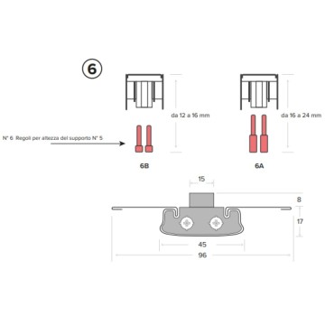 Canaletta Slot Floor Inox 40x1000 DN50 Altezza Regolabile | Idrobay