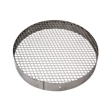 Griglia di aspirazione in acciaio inox per una pulizia efficace