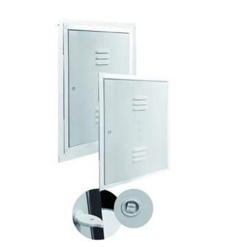 Sportello Contatore Gas UNI 9036 600x450 Zincato ABS Reversibile | Idrobay