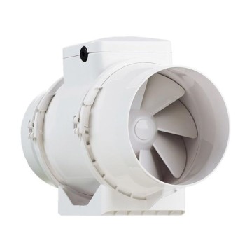 Aspiratore Elicocentrifugo TT125S Ø123 240-320m³/h IPX4 ABS | Idrobay