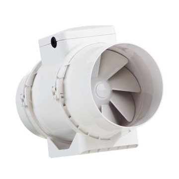 Aspiratore Elicocentrifugo TT125S Ø123 240-320m³/h IPX4 ABS | Idrobay