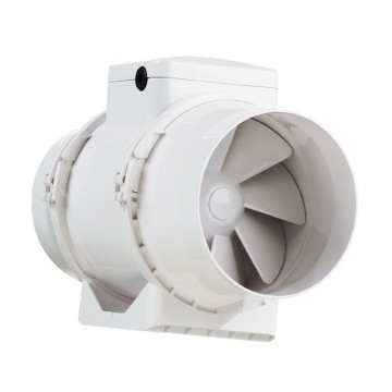 Aspiratore Elicocentrifugo TT125S Ø123 240-320m³/h IPX4 ABS | Idrobay