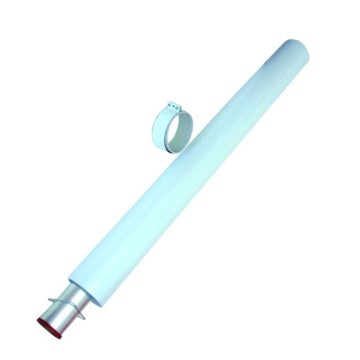 Prolunga Coassiale 60/100 L.50cm Alluminio Manicotto | Idrobay