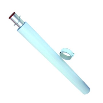 Prolunga Coassiale 60/100 L.50cm Alluminio Manicotto | Idrobay