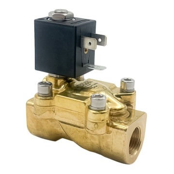 Elettrovalvola NA 1" Ottone NBR 220V 7,5VA Normalmente Aperta | Idrobay