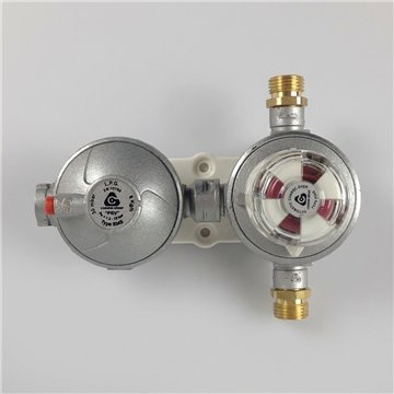 Regolatore Inversore GPL 5kg/h Doppio Stadio 2 Bombole | Idrobay