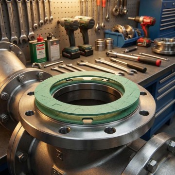 Guarnizione Flangia Gas PN10/16 DN125 192x133x2 | Idrobay