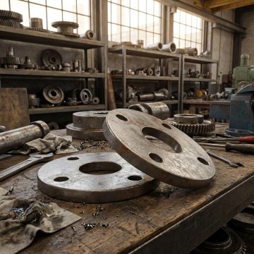 Flangia Piana Saldare PN6 DN40 Acciaio EN1092-1 | Idrobay