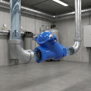 Valvola Ritegno Palla 3" Ghisa EPDM PN16 Passaggio Pieno | Idrobay