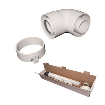 Kit coassiale per impianti audio/video - materiali PPS/PVC
