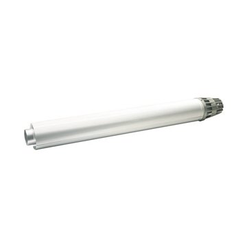 Tubo coassiale aspirazione/scarico Ø 60/100 – Alluminio, lunghezza 1000 mm