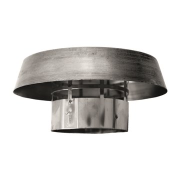 Griglia scarico fumi inox con parapioggia: perfetta protezione e dura