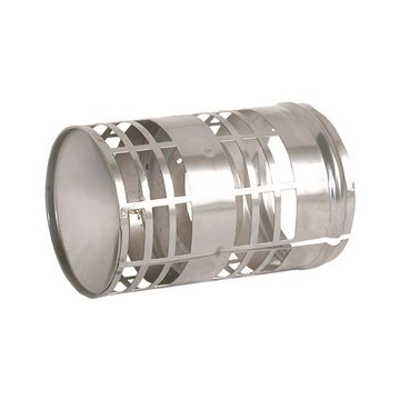 Griglia coassiale inox Ø60/100 aspirazione e scarico