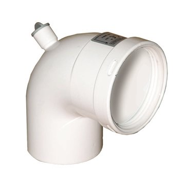 Curva a 90° con ispezione in alluminio: la soluzione perfetta per la