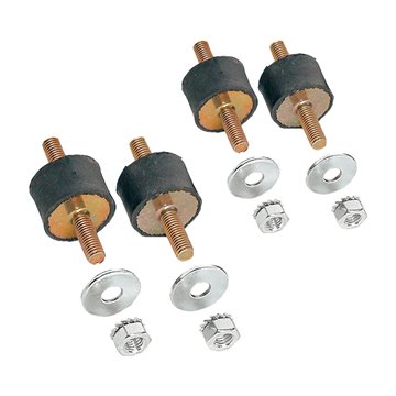 Supporti Antivibranti per Staffe - Confezione da 4 Pezzi