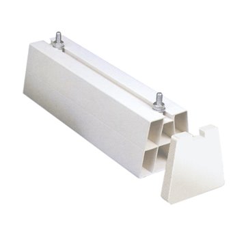 Supporto Pavimento PVC Bianco per Unità Esterna - 400 Kg