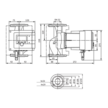 Circolatore alta efficienza Wilo Stratos MAXO 32/0,5-10