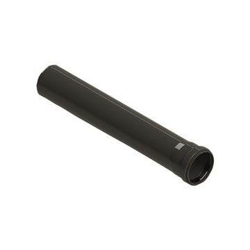 Prolunga telescopica L 1000mm mf d.80mm polipropilene nero anti UV