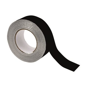 Nastro Adesivo Nero in Alluminio 50mm x 50m - Alta Resistenza