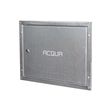 Sportello Contatore Acqua Inox H30xL40 cm con Serratura