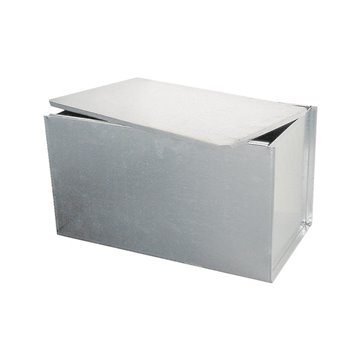 Vaso di espansione 40lt in acciaio inox AISI 304 con coperchio