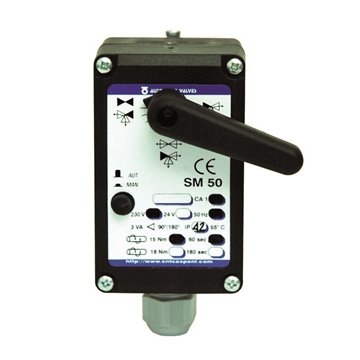 Servomotore per valvole miscelatrici/deviatrici 3 e 4 vie SM50 - Cont