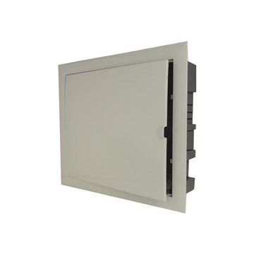 Sportello per collettore in plastica cornice e coperchio 33x27 cm