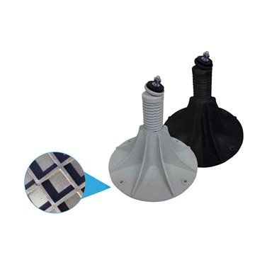 Supporto a pavimento Ø 50 ÷ 100 mm H 180 ÷ 260 mm