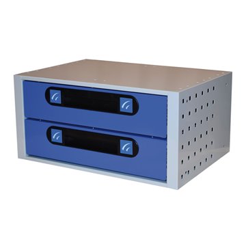 Modulo con 2 cassetti L507xH241xP360mm