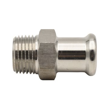 Manicotto 6451 15x1/2" M.F. Inox - Idrhaus