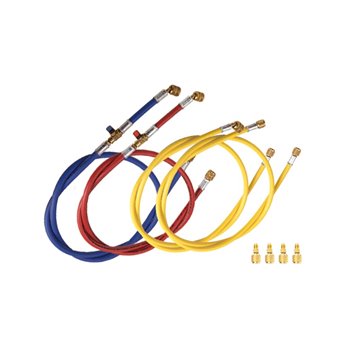 Kit tubi flessibili di vuoto e carica per gruppi manometrici analogici