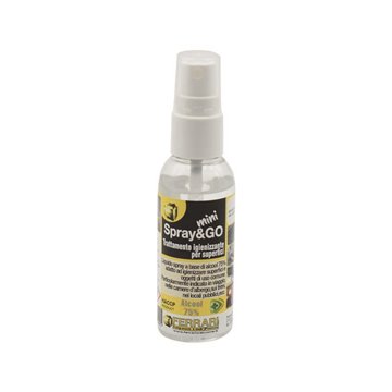 Spray&Go Igienizzante 50 ml – Idrhaus è la soluzione ideale per garantire una pulizia rapida ed efficace di tutte le superfici d