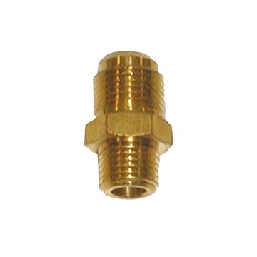 Raccordo 1/4" NPT x 3/8" SAE M compatibile con pompe cod. 17.025/1 - 17.025/2 - 17.025/3 - Idrhaus